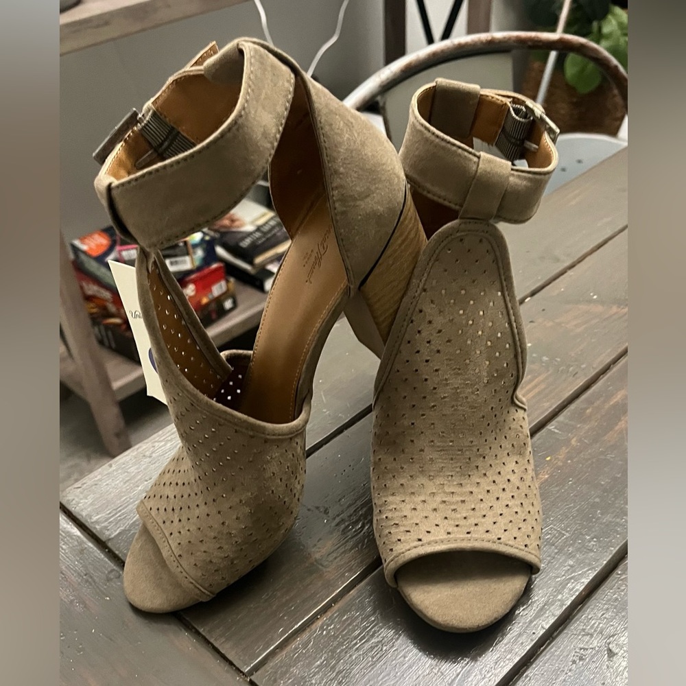 Brand New open toe heels